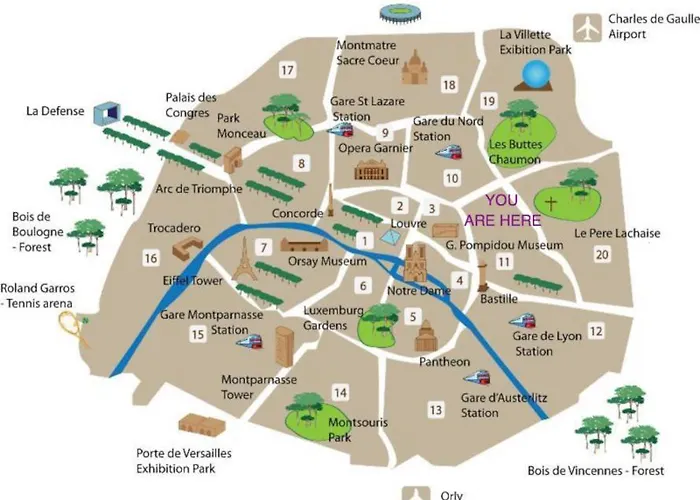 Lägenhet Coup De Coeur Menilmontant *
