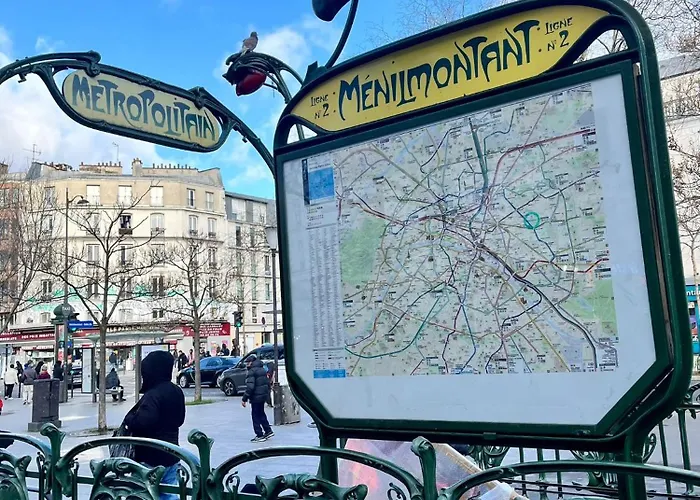 Lägenhet Coup De Coeur Menilmontant Paris